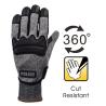El ANSI A9 cortó guantes resistentes del trabajo