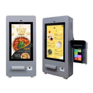 China Apple VAS de comida rápida al aire libre Uso de automóviles Impermeable con pantalla táctil de 15,6 pulgadas Máquina de pedido automática Google Smart Tap supplier