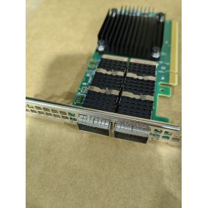 China Mellanox MCX623106AC-CDAT Dual-Port QSFP56 PCIe 4.0 X16 ConnectX-6 Dx EN Adapter Card 100G Ethernet Network Wired External wholesale