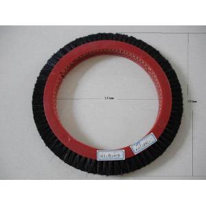 Black Red Stenter Brushes Wheel , Eco - Friendly Artos Stenter Brush Roller