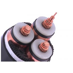 3 Core Medium Voltage PVC Sheath 33kV XLPE Electrical Cable