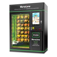 China Bento Box Natural Food Vending Machine 220V OEM With Elevator System on sale