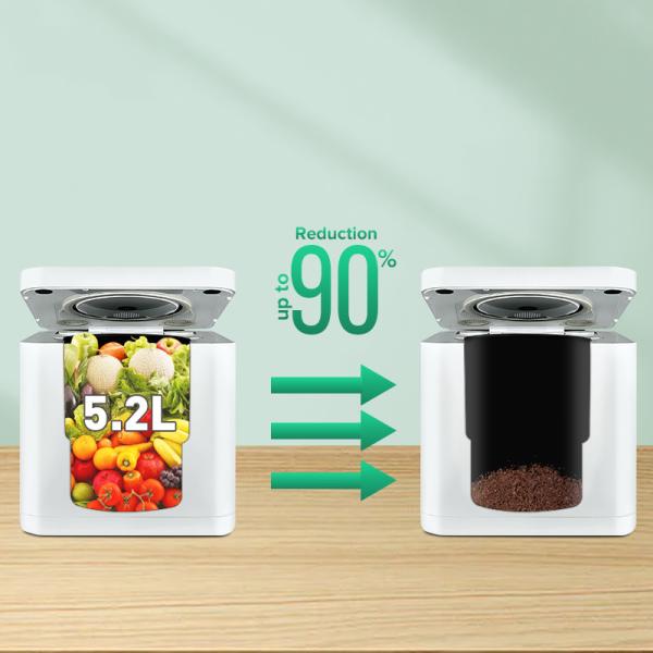 China Automatic Kitchen Composter Machine Biological With Multi Layer Circular Blade wholesale
