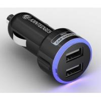 China 5V 1Aデュアル ポート車の充電器の過充電の保護iphone、IPodのための小型Usb力のアダプター on sale