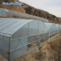China Vegetable Multiple Tunnel Plastic Film Sheet Covering Multi Span Greenhouse on sale