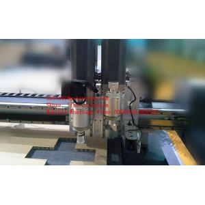 China Hard Cover Box Grey Chip Board V Cut Half Specimen Dummy Cutting Machine supplier