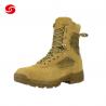 Rubber Outsole Suede Leather Military Combat Shoes Police Army Shoes