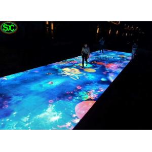 China P6.25 portable led video dance floor Outdoor waterproof for Party wholesale