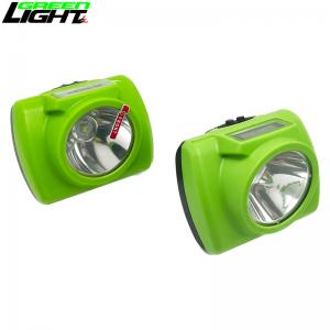 China Explosion Proof Underground Mining Cap Lamps , 15000Lux Miners Safety Lamp supplier