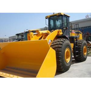 China Electromagnet Positioning Front End Wheel Loader , Dual Pump Heavy Wheel Loader wholesale
