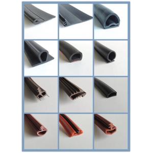 Acid Resistant EPDM Rubber Extrusion For Water System , Custom Rubber Extrusions