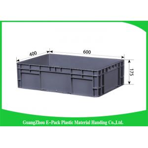 China Standard Size Euro Stacking Containers Easy Stacking 600 * 400 * 175mm 32.9L supplier