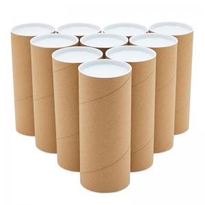 Custom Cylinder Kraft Paper Tube And Core Recycled Biodegradable