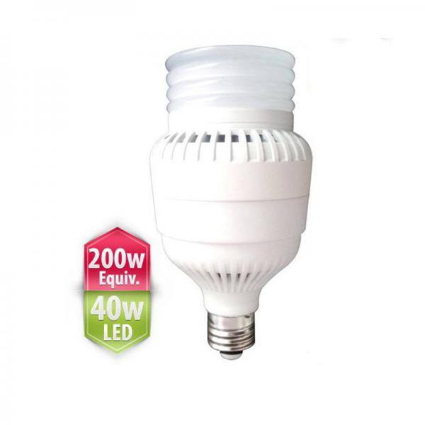 E26 E27 LED Bulb 40W replacement of 200W incandescent bulb, 100W HPS and MH Lamp
