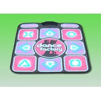 China Single Player 2 In 1 USB Dance Pad , TV / PC 16 Bit TV Dancing Mat on sale