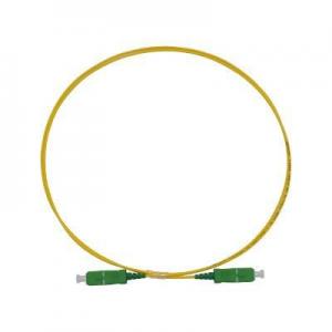 SC APC Fiber Patch Cable Customized Optical Jumper Cord SX DX PVC LSZH