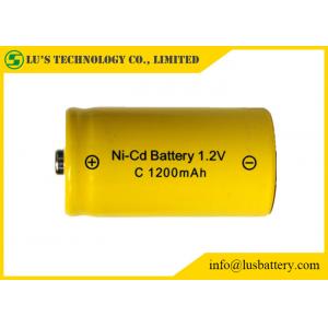 China 1.2V C 1200mah Nickel Cadmium Battery For Cordless Phones / Digital Cameras supplier