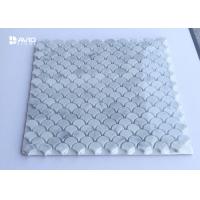 China 110pcs Small Lantern Mosaic Tile Sheets , Carrara Marble Mosaic Style Wall Tiles on sale