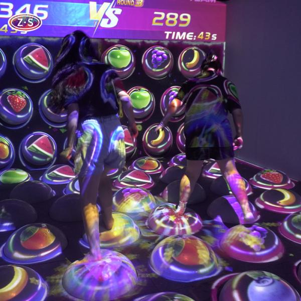 China Jumping Ball AR Interactive Games DLP Projection Immersive Math Fruit Fun wholesale