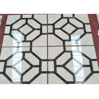 China Polished Marble Floor Tile , Natural Stone Building Materials Modern Design on sale