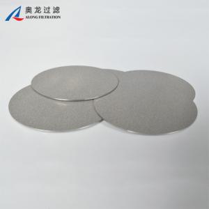 5um Electrolytic Fuel Cell Sintered Metal Filter Disc