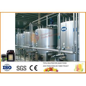 China Complete Tomato Paste Processing Line , Mulberry Jam Production Equipment supplier
