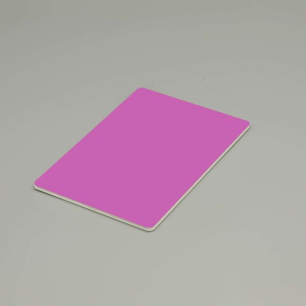 1220 X 2440MM Rose Madder Acm Material compuesto impermeable 6mm Acp hoja