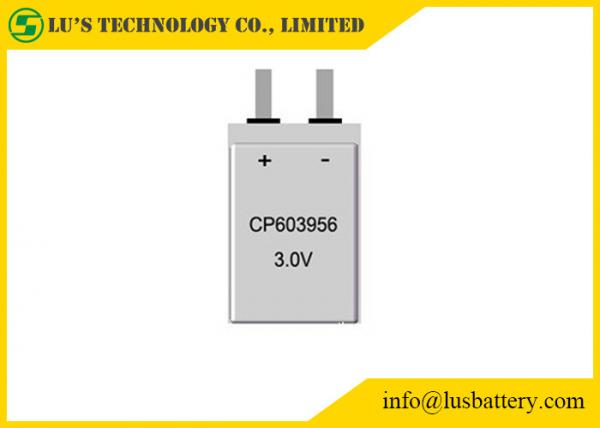 CP603956 3V Ultra Thin Battery With Stable Working Voltage 3300mah soft packed