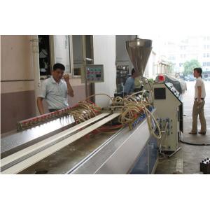 Double Screw Plastic Profile Extrusion Line PVC Door and Frame Profile Making Machine
