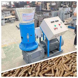 Rollers Rotated Industrial Pellet Machine 300kg/H 22kw Wood Biomass Pelletizer Machine