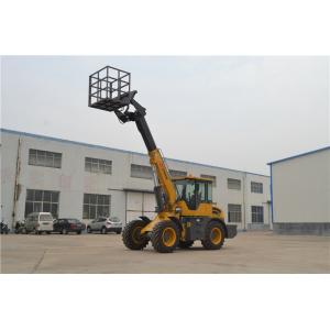 China WY3000  5.4m lifting height telescopic forklift with working platform supplier