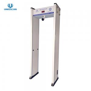 UB500 Long Rang Walk Through Temperature Security Scanners Multi Points Temperature Testing ArchwayMetal Detector Gate