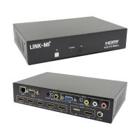 China LM-TV04L HDMI 1x4 TV WALL Support CVBS/VGA/HDMI/USB Play Input Sources on sale