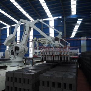 Fired Clay Brick Making Machine Robot Stacking Machine For Robot Grippers Structure