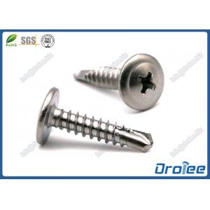 China 304/316/410 Stainless Steel Philips Wafer Head Self Drilling Screws supplier