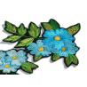 China Iron On Flower Embroidered Applique Patches For Vintage Clothing Decoration wholesale