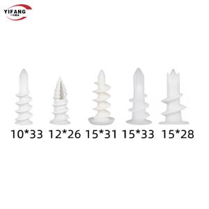 Iso Certificate Plastic Self Tapping Drywall Anchors With Screws For Home Decoration