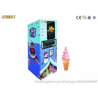 China 70g/Cup  Popsicle Ice Cream Cone Vending Machine Adjustable Capacity on sale