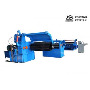 China FX3-1250mm Metal Steel Coil Slitting Line , Sheet Metal Shearing Machine For Uncoiling supplier