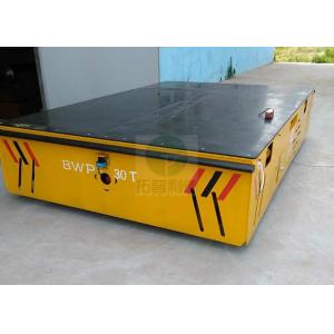 Battery Powered Transfer Carts Die Electric Transfer Trolley 20T Coil Handling Car With Sensors