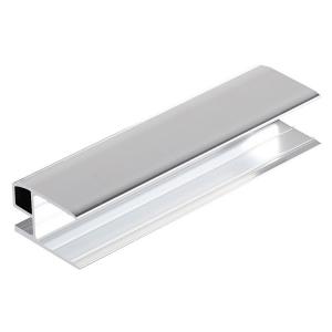 China Standard Aluminum Extrusion Profiles Bright Dip Surface For Shower Room supplier