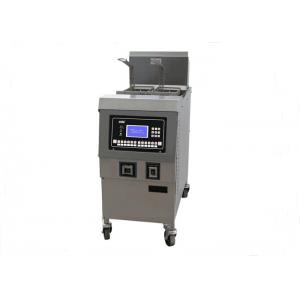 China Meat Donut Potato 25L Electric Automatically Lift Open Fryer 1 Year Warranty supplier