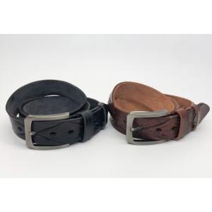Customized Logo Diamond Pattern Mens Embossed Leather Belts/Mans Causal Belt 3.8cm Width,100-140cm Length