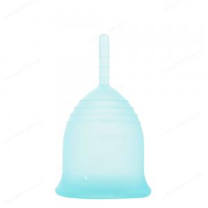 100% Platinum Medical Silicone Feminine Hygiene Menstrual Cup Sterilizing