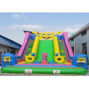 Spongebob Squarepants Lovely Huge Inflatable Slide Convenient Use