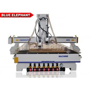 China Vacuum Pump ATC CNC Router Electronics Cast Steel Gantry Moving Type supplier