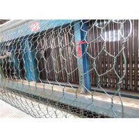 China Flood Control Gabion Wire Mesh , Wire Mesh Fencing Rolls Easy Transportation on sale