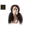 China 22inch 55.88cm Yaki Straight Virgin Remy Human Hair Wigs No Shedding wholesale