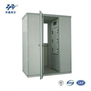 Low Noise Air Shower Cabinet , 12 Nozzles 99.99% Stainless Steel Air Shower Room