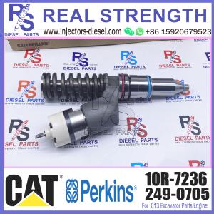 China Injetor comum novo 2490705 10R7236 249-0705 10R-7236 do trilho do combustível diesel para a máquina escavadora do CAT C13 supplier